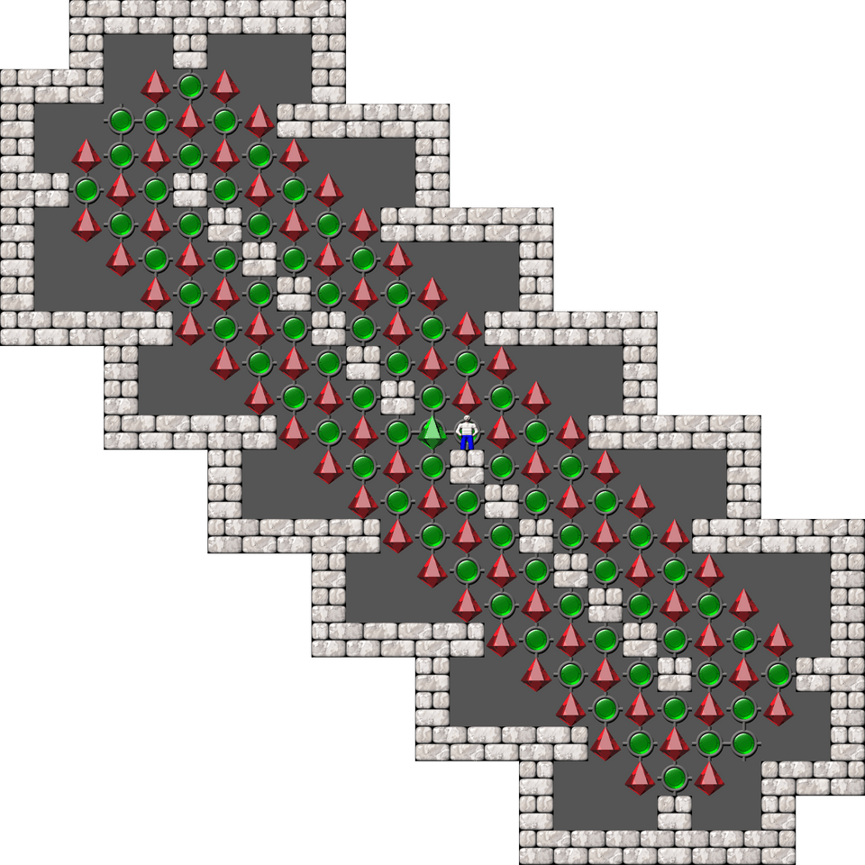 Sokoban David W. Skinner Arranged level 252